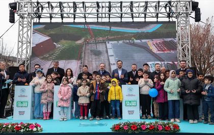 Arnavutköy'de toplu açılış ve temel atma töreni düzenlendi