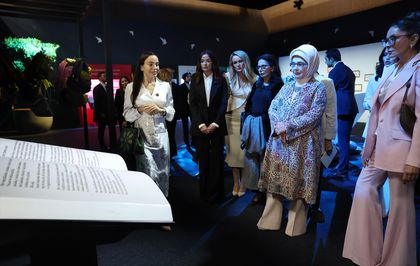 Emine Erdoğan, ''Filistin İçin Tek Yürek'' temalı programa katıldı