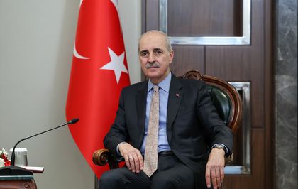 TBMM Başkanı Kurtulmuş, Katar Şura Meclisi Başkanı Al-Ghanim ile görüştü