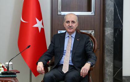 TBMM Başkanı Kurtulmuş, Özbekistan Senatosu Başkanı Narbaeva ile görüştü