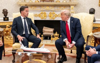 ABD Başkanı Trump, NATO Genel Sekreteri Rutte ile Beyaz Saray'da görüştü