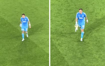 Fenerbahçe taraftarından Ederson'a protesto