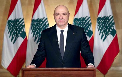 Lübnan Cumhurbaşkanı Aoun: ''(İsrail müzakereleri) Ülke toprağından tek bir zerre dahi feda edilmeyecek''