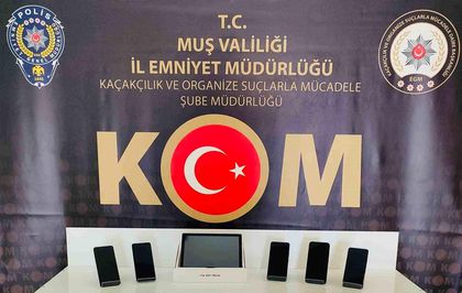 Muş'ta kaçakçılık operasyonu