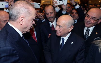 Bahçeli ile sohbet eden Erdoğan'dan ''yağmur'' sorusuna dikkat çeken yanıt