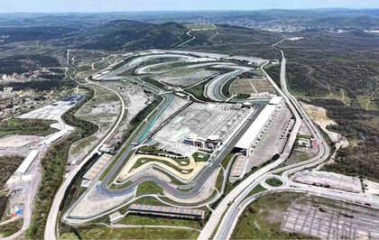 Formula 1 için geri sayım başladı: İstanbul Park havadan görüntülendi