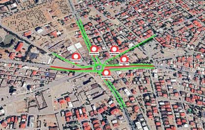 Kahramanmaraş'ta alt geçit tadilat nedeniyle kapatıldı