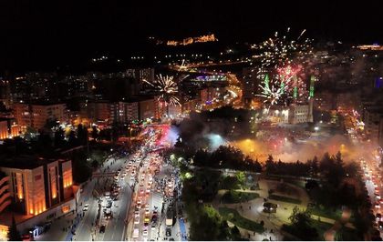 Mardin'de çifte şampiyonluk coşkusu