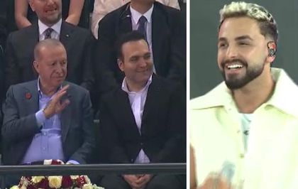 Cumhurbaşkanı Erdoğan, ünlü rapçi Sefo'nun konserini takip etti