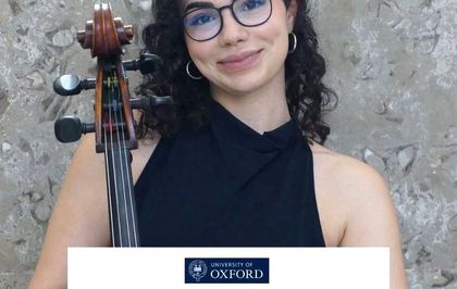 BUÜ'lü müzikolog, Oxford'a kabul edilen ilk Türk oldu