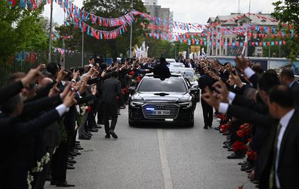 Bahçeli'ye Ülkü Ocakları'ndan görkemli karşılama