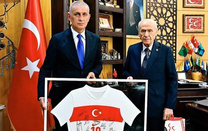 Devlet Bahçeli'den TFF Başkanı Hacıosmanoğlu'na: Ligi tescil etmeyin