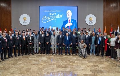 AK Parti Ankara'da bayramlaşma programı düzenledi