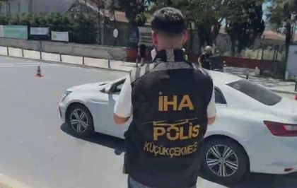 Kurban Bayramı'nda Küçükçekmece'de dron destekli denetim