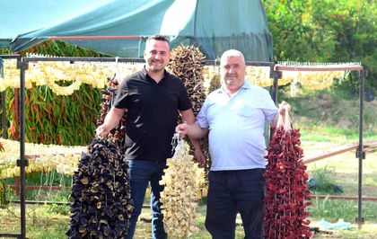 Nazilli'de kurutmalık sebze oymacılığı ''bacasız fabrikaya'' dönüştü