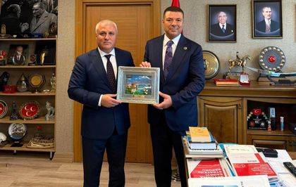 ALTSO Başkanı Eray Erdem'den MHP Genel Başkanı Bahçeli'ye ziyaret
