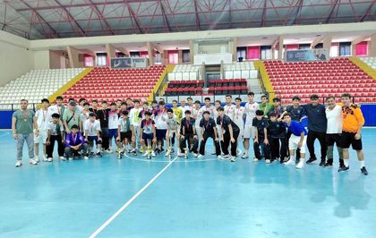 Porsuk Spor Salonu'nda 2. Küme Futsal Genç A Erkekler müsabakaları tamamlandı
