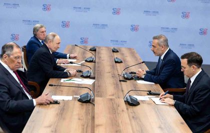 Bakan Fidan, Rusya Devlet Başkanı Putin ile görüştü