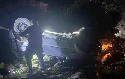 Çanakkale'de dereye uçan aracın sürücüsü hayatını kaybetti