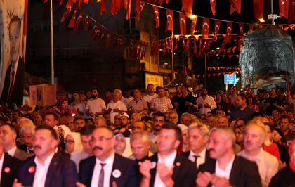 Zonguldak'ta 15 Temmuz Anma Töreni