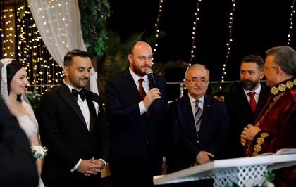 AK Partili Büyükgümüş Samsun'da Nikah Şahidi Oldu