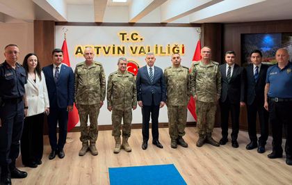 Genelkurmay Başkanı Artvin'de Valiliği Ziyaret Etti