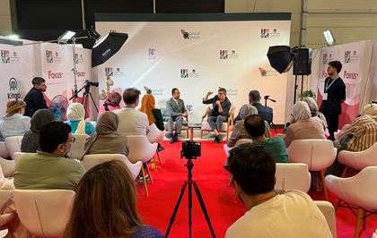 Kuveytli Yazar Alsanousi İstanbul Kitap Fuarı'nda Okurlarla Buluştu