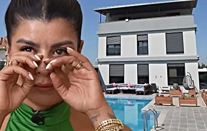 Gelin Evi'nde böyle villa görülmedi! 7+2 odalı evin içinde yok yok
