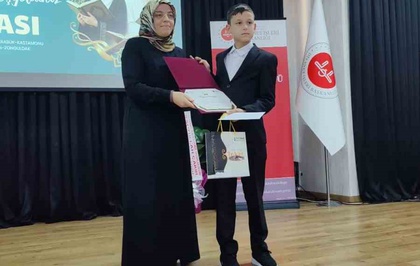 Devrekli hafız öğrenciler Tokat’taki hafızlık finalinde üçüncü ve dördüncü oldu