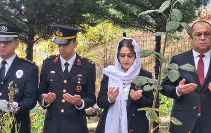 Saimbeyli'nin düşman işgalinden kurtuluşunun 106. yıl dönümünde şehitlik ziyaret edildi
