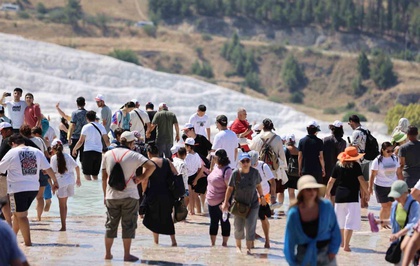 Denizli'ye 2025'te en fazla turist 78 bin 635 kişiyle Güney Kore'den geldi