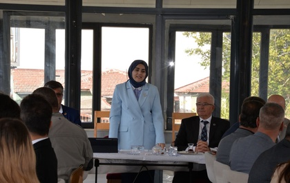 Edirne Meriç'te Muhtarlar Günü törenine Kaymakam Odabaşı ve Başkan Atay katıldı
