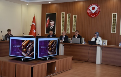 Gümüşhane'de coğrafi işaret toplantısında pestil ve kömenin AB tescili ele alındı