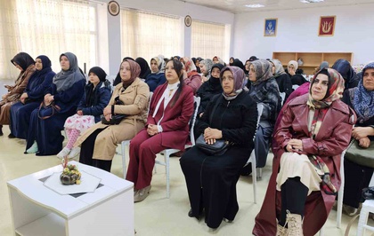 Muş'ta kadınlara bağımlılık eğitiminde 9 bin kadına ulaşma hedefi anlatıldı