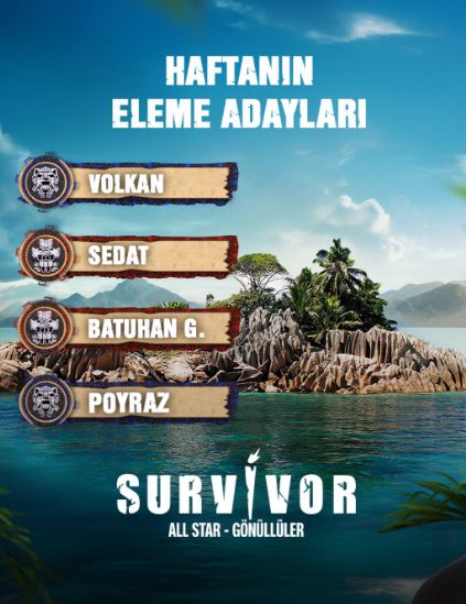 Survivor eleme adayları kim? 18 Nisan Cuma Survivor'da potada kimler var?