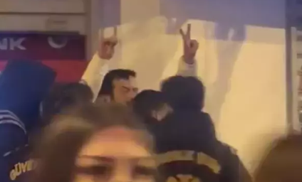 8 Mart yürüyüşünde olay çıkaran Ufuk Bayraktar'ın yeni görüntüleri ortaya çıktı