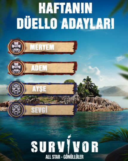 Survivor kim elendi 4 Haziran Çarşamba?