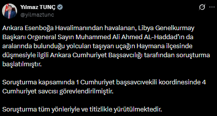 Esenboğa'dan kalkan özel jet düştü! Enkazına ulaşıldı