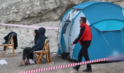 Kayseri'de Yamula Barajı Kenarına Kamp Kuran 20 Yaşındaki Genç Boğularak Can Verdi