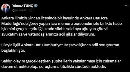 Haciz işlemi gerçekleştiren icra memuru ve avukata silahlı saldırı