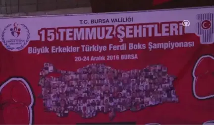 15 Temmuz Şehitleri Türkiye Ferdi Boks Şampiyonası