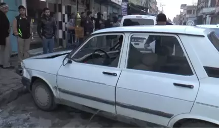 Çalıntı Otomobille Kaza Yapınca Yakalandılar