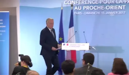 Paris'te Ortadoğu Barış Konferansı - Fransa Dışişleri Bakanı Ayrault