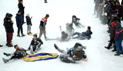 Rize Ayder Kardan Adam Şenliği'nde Renkli Görüntüler Yaşandı 2