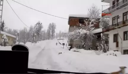 Rize Karda Mahsur Kalan Hastayı Umke Kurtardı