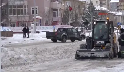 Erzurum Doğu'da Kar Çilesi