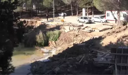 Şehitlik Yolunun Selden Zarar Görmesi - Çanakkale