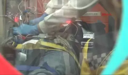 Otelin Dördüncü Katından Düşen Kişi Ağır Yaralandı