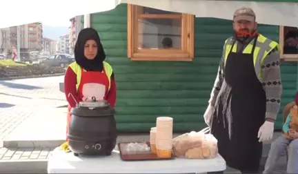 Zonguldak Çaycuma Belediyesi'nden Ücretsiz 'Hayır' Çorbası