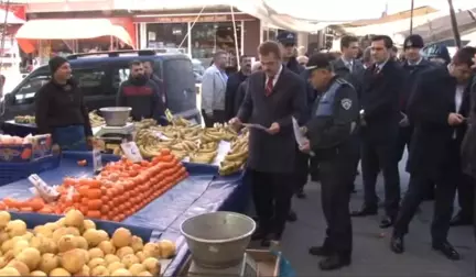 Başkan Hasan Tahsin Usta Mahalle Pazarını Denetledi